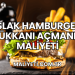 Islak Hamburger Dükkanı Açmanın Maliyeti