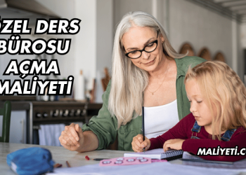 Özel Ders Bürosu Açma Maliyeti