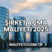 Şirket Açma Maliyeti 2025