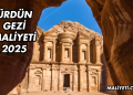 Ürdün Gezi Maliyeti 2025