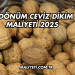 1 Dönüm Ceviz Dikim Maliyeti 2025