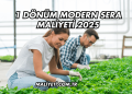 1 Dönüm Modern Sera Maliyeti 2025