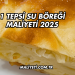 1 Tepsi Su Böreği Maliyeti 2025