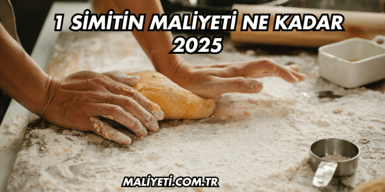 1 Simitin Maliyeti Ne Kadar 2025