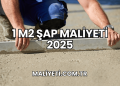 1 m2 Şap Maliyeti 2025