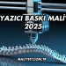 3D Yazıcı Baskı Maliyeti 2025