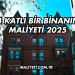 4 Katlı Bir Binanın Maliyeti 2025