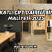 4 Katlı Çift Daireli Bina Maliyeti 2025