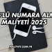 444'lü Numara Alma Maliyeti 2025