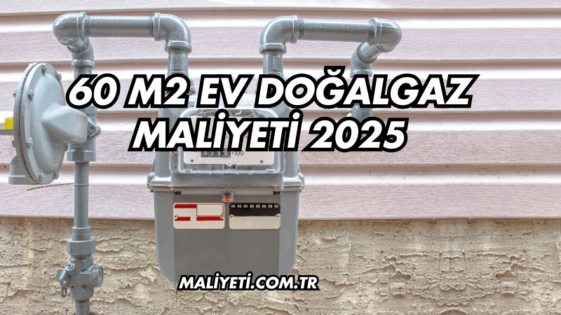 60 m2 Ev Doğalgaz Maliyeti 2025