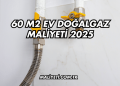 60 m2 Ev Doğalgaz Maliyeti 2025