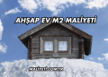 Ahşap Ev m2 Maliyeti