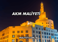 Akm Maliyeti