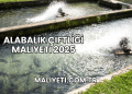 Alabalık Çiftliği Maliyeti 2025