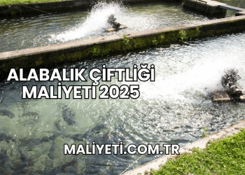 Alabalık Çiftliği Maliyeti 2025