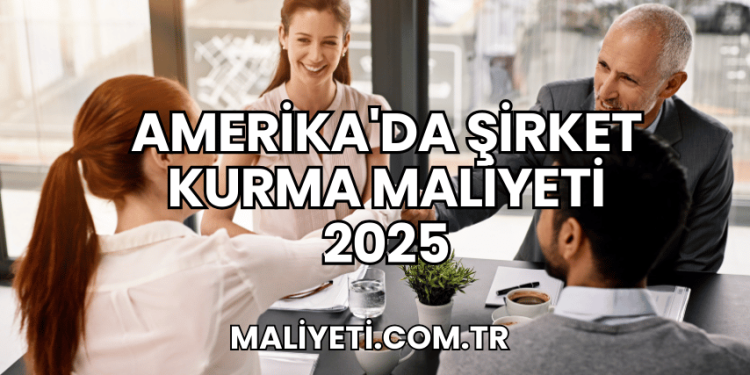 Amerika'da Şirket Kurma Maliyeti 2025