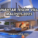 Anahtar Teslim Villa Maliyeti 2025