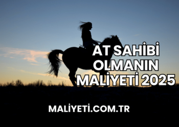 At Sahibi Olmanın Maliyeti 2025