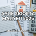 Aylık Sigorta Maliyeti 2025
