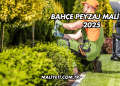 Bahçe Peyzaj Maliyeti 2025