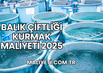 Balık Çiftliği Kurmak Maliyeti 2025