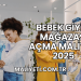 Bebek Giyim Mağazası Açma Maliyeti 2025