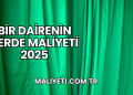 Bir Dairenin Perde Maliyeti 2025