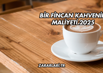 Bir Fincan Kahvenin Maliyeti 2025