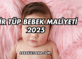 Bir Tüp Bebek Maliyeti 2025