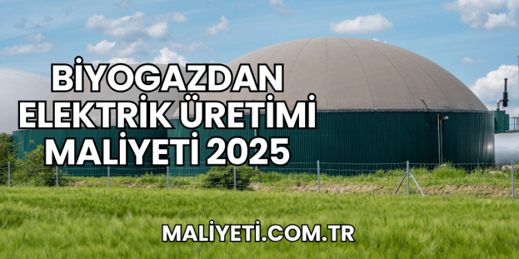 Biyogazdan Elektrik Üretimi Maliyeti 2025