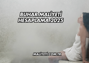 Buhar Maliyeti Hesaplama 2025