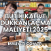 Butik Kahve Dükkanı Açma Maliyeti 2025