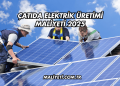Çatıda Elektrik Üretimi Maliyeti 2025