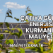 Çatıya Güneş Enerjisi Kurmanın Maliyeti