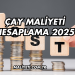 Çay Maliyeti Hesaplama 2025