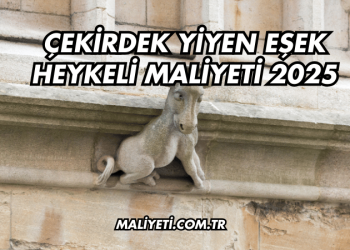 Çekirdek Yiyen Eşek Heykeli Maliyeti 2025