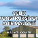 Çelik Konstrüksiyon Ahır Maliyeti