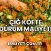 Çiğ Köfte Dürüm Maliyeti
