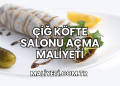 Çiğ Köfte Salonu Açma Maliyeti