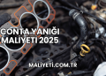 Conta Yanığı Maliyeti 2025