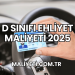 D Sınıfı Ehliyet Maliyeti 2025