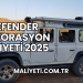 Defender Restorasyon Maliyeti 2025