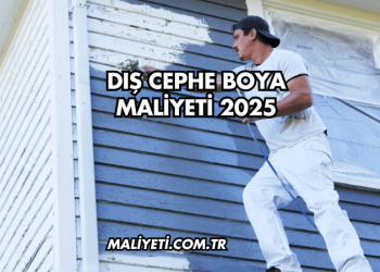 Dış Cephe Boya Maliyeti 2025