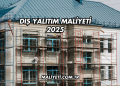 Dış Yalıtım Maliyeti 2025