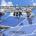 Elektrik Üreten Güneş Panelleri Maliyeti