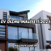 Ev Dizme Maliyeti 2025