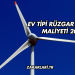 Ev Tipi Rüzgar Türbini Maliyeti 2025