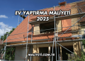 Ev Yaptırma Maliyeti 2025