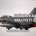 F16'nın Kalkış Maliyeti 2025