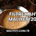 Filtre Kahve Maliyeti 2025